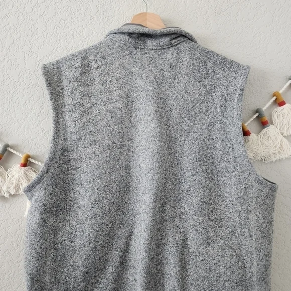 Patagonia Better Sweater Fleece Vest Stonewash Outdoor Full Zip Casual Mens L - Picture 9 of 12